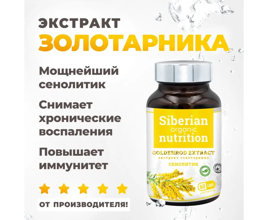 Золотарник экстракт (капсулы)