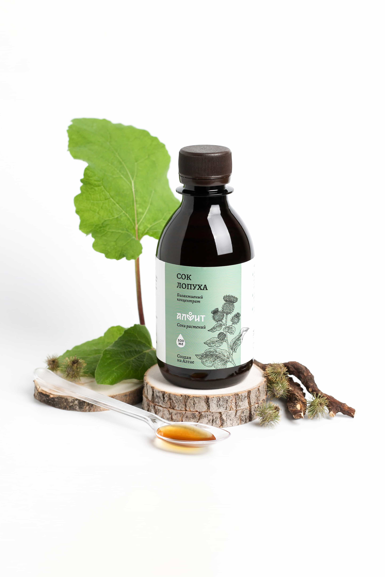 Лопух сок на сиропе топинамбура