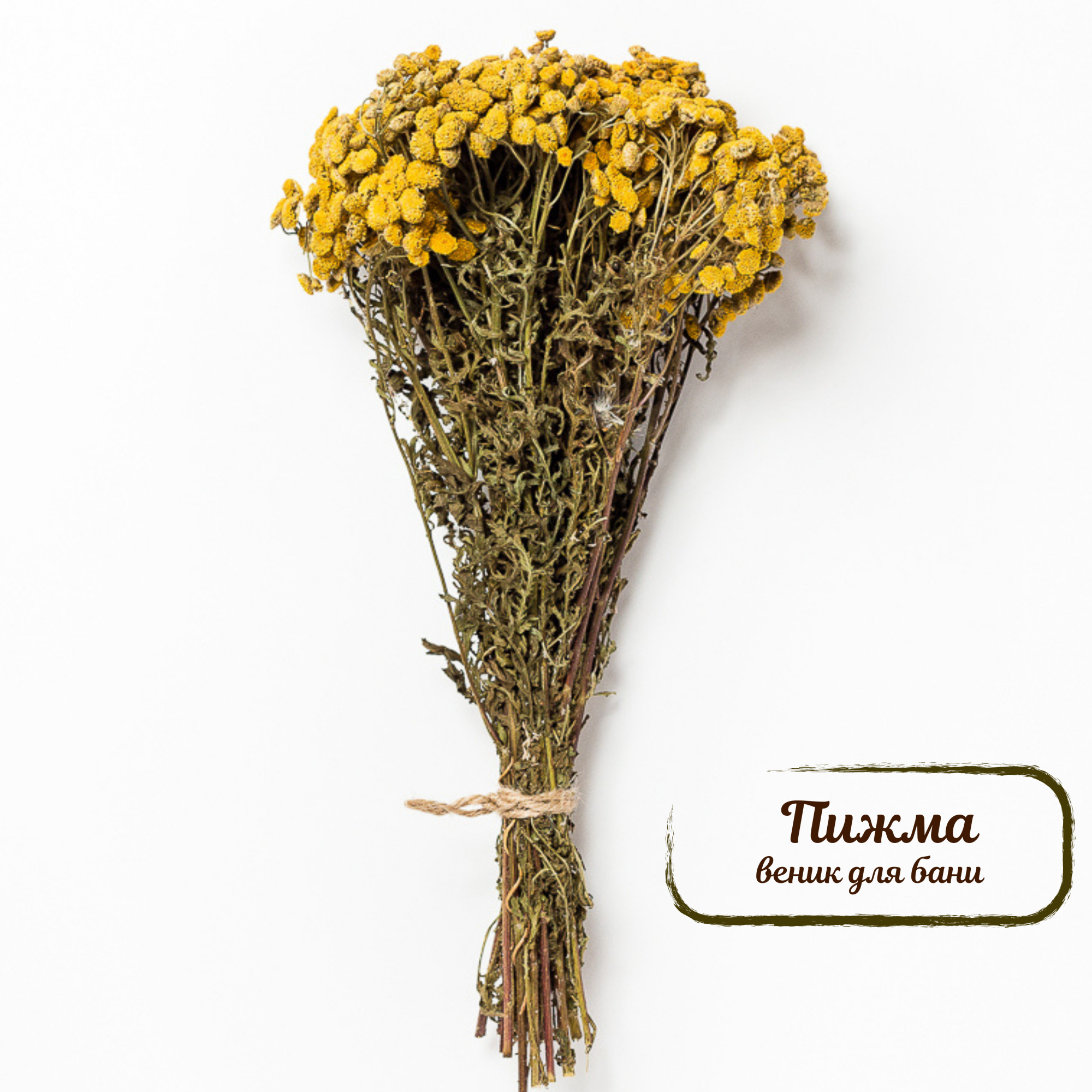 Веник банный цветочно-травный Пижма
