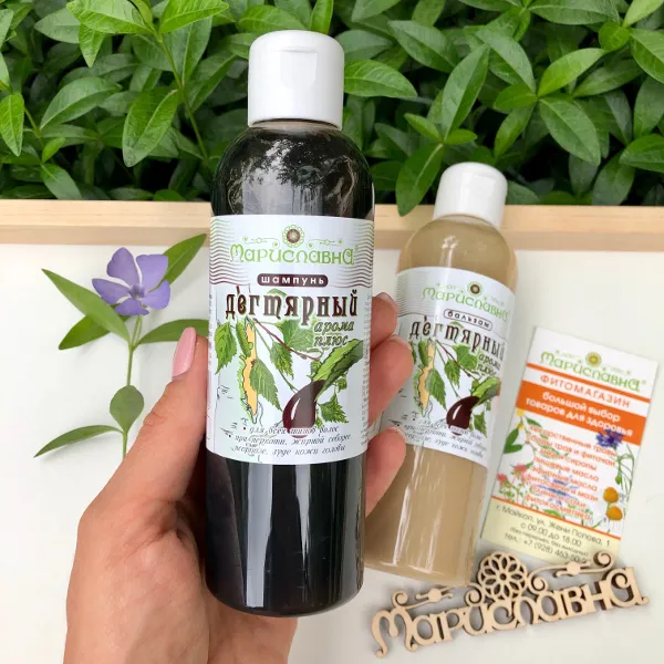 Дегтярный шампунь