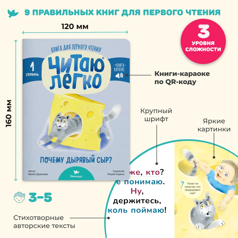 Книги Читаю легко (Лиса)