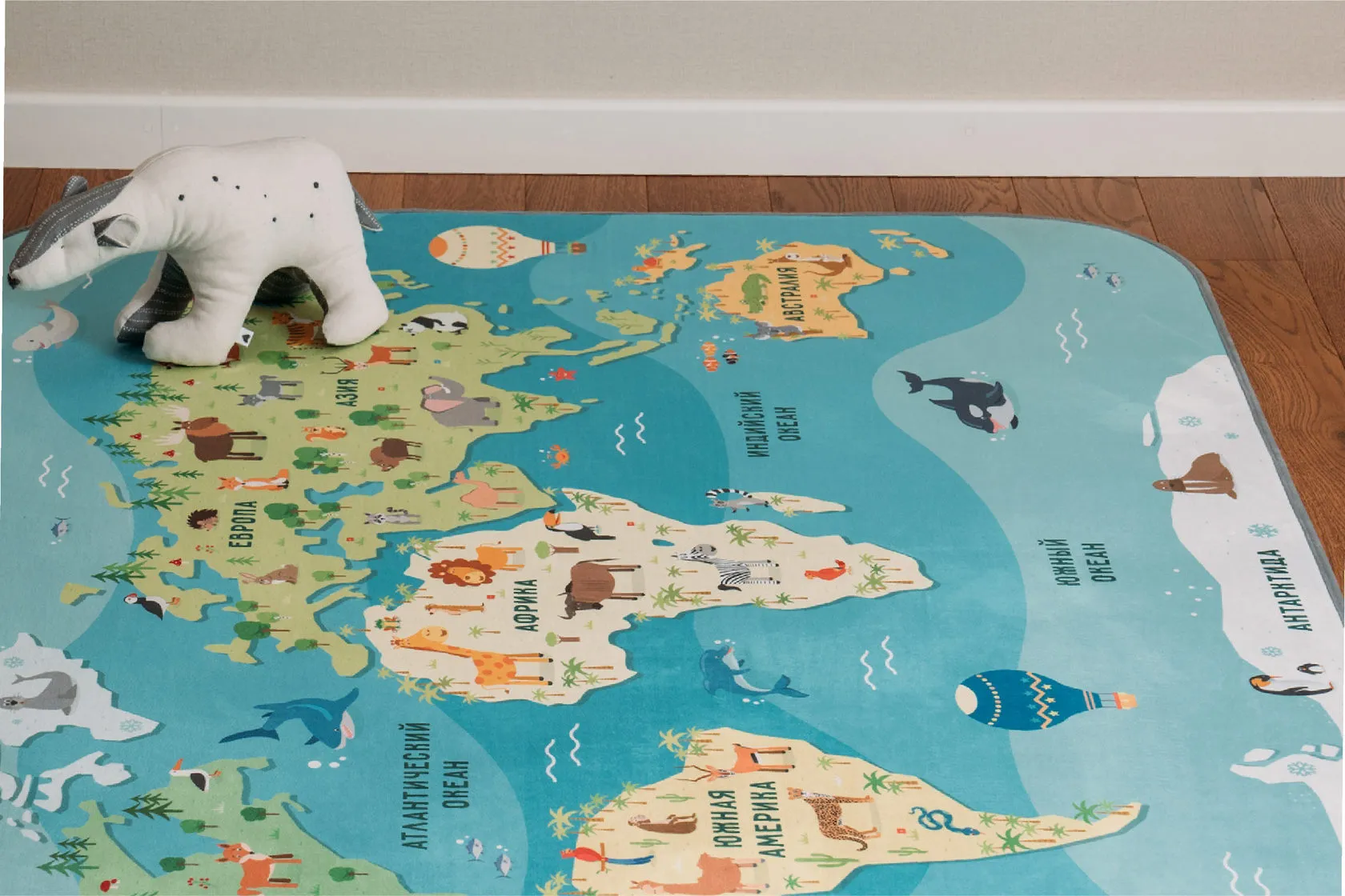 Коврик Карта Мира