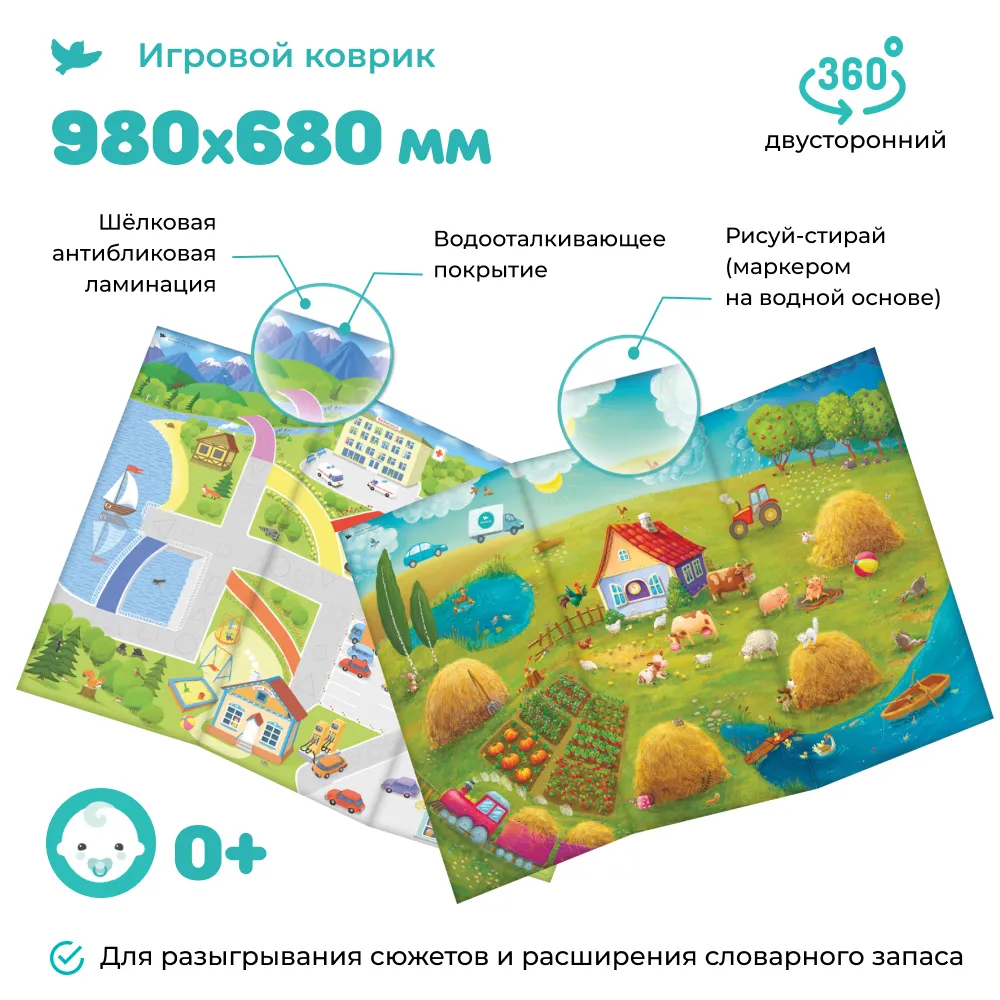 Коврик развивающий для малышей 