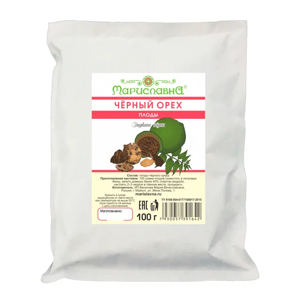 Черный орех (плоды)