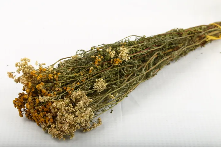 Веник банный цветочно-травный Тысячелистник