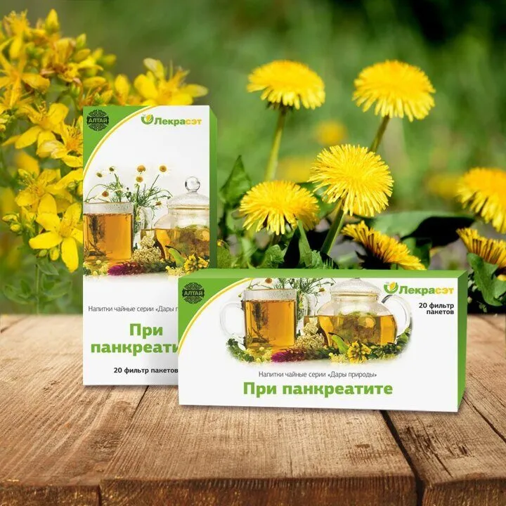 При панкреатите чай в фильтр-пакетах