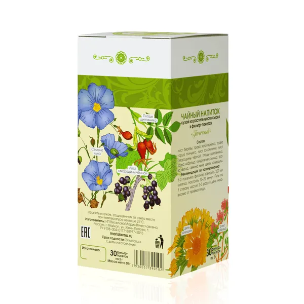 Почечный, фиточай в фильтр-пакетах