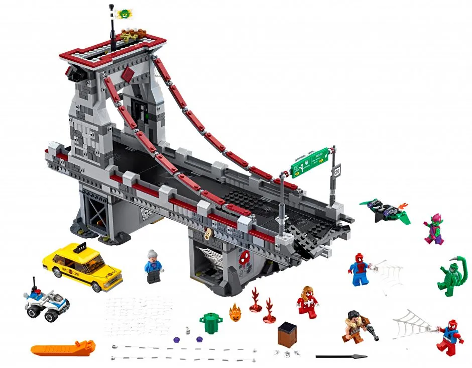 Конструктор Человек-паук: последний бой воинов паутины