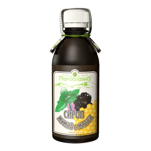 Мумие сироп с мятой