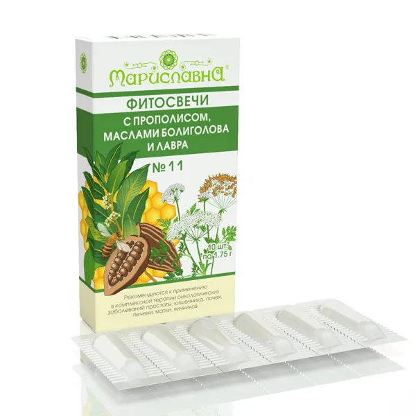 Фитосвечи №11 Противоонкологические