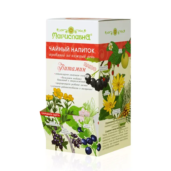 Витамин плюс фиточай в фильтр-пакетах