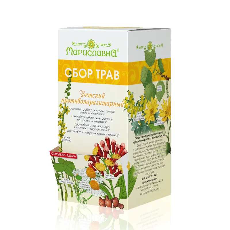 Детский противопаразитарный фильтр-пакеты