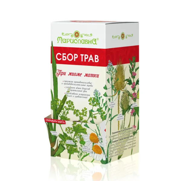 При миоме матки сбор в фильтр-пакетах