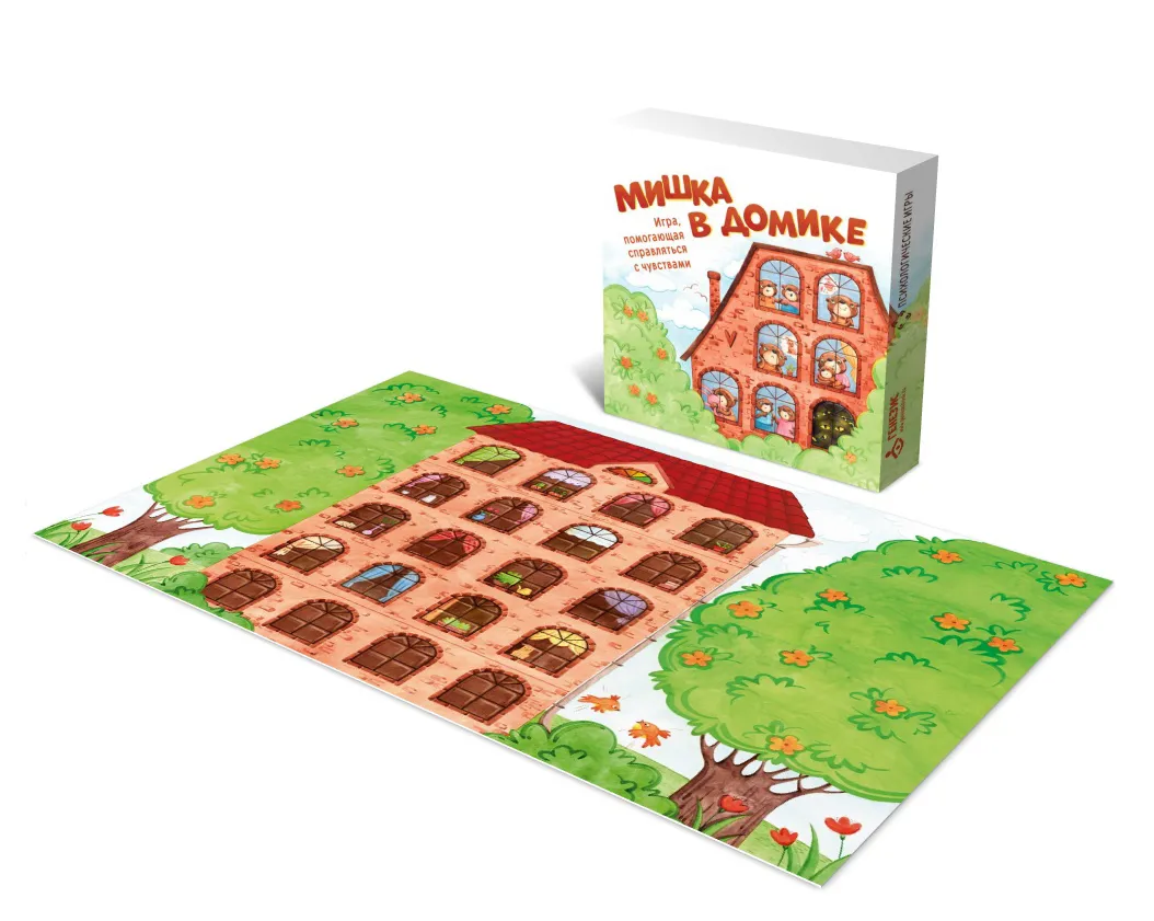 Игра Мишка в домике Игра Мишка в домике