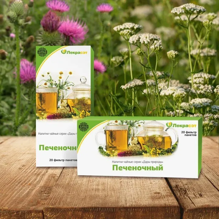 Печеночный чай в фильтр-пакетах