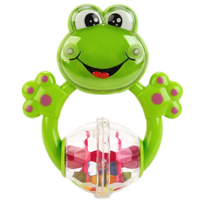 Погремушка Лягушка с шариками