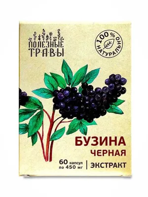 Бузина (капсулы)