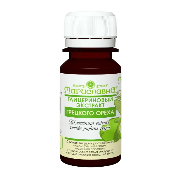 Зелёный грецкий орех (глицериновый экстракт)