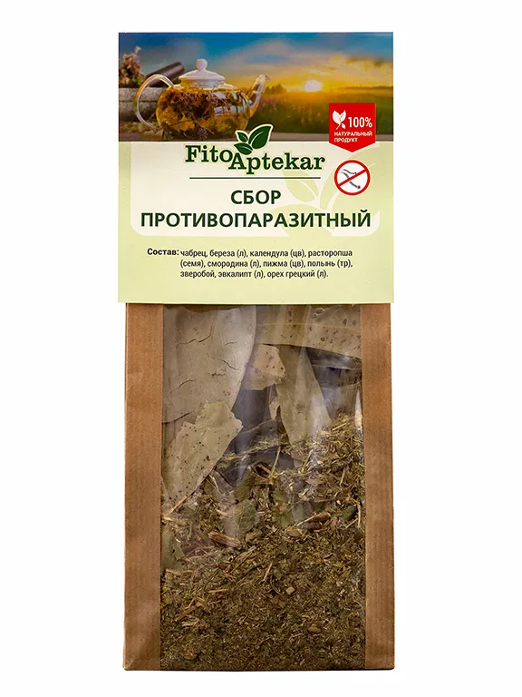 Противопаразитарный сбор трав