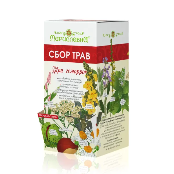 При геморрое сбор в фильтр-пакетах