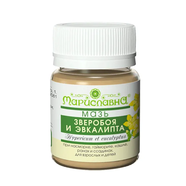 Зверобоя и эвкалипта Мазь
