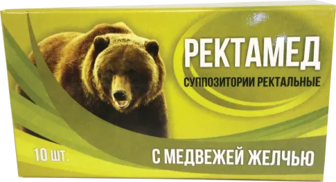 Ректамед с медвежьей желчью (свечи)