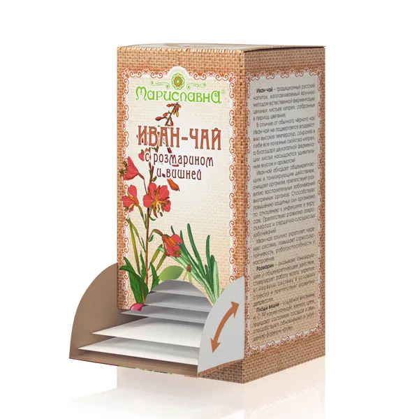 Иван-чай с розмарином и вишней