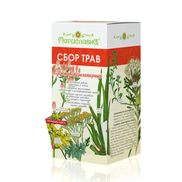 Противопаразитарный сбор фильтр-пакеты