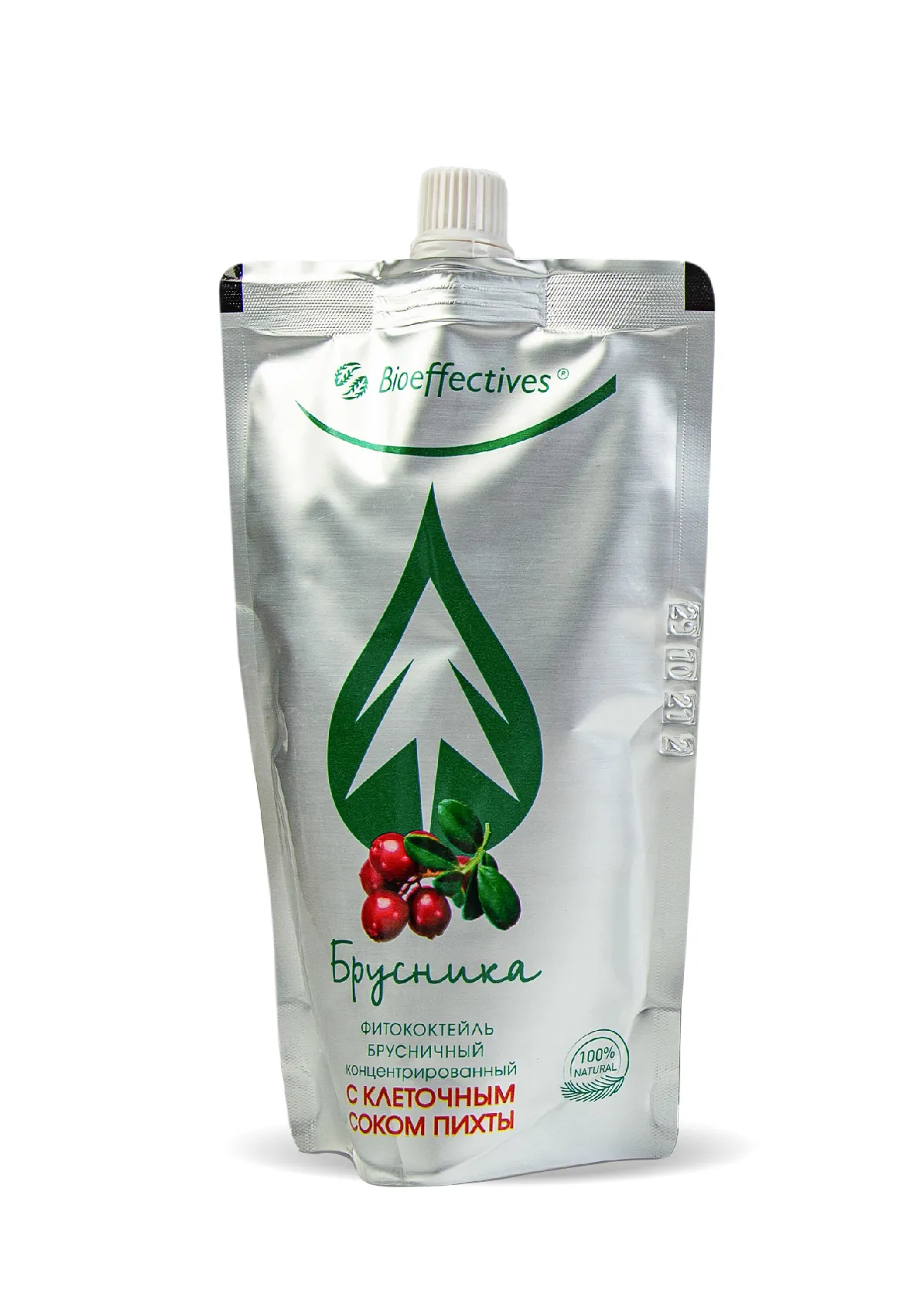 Фитококтейль Брусника с клеточным соком пихты