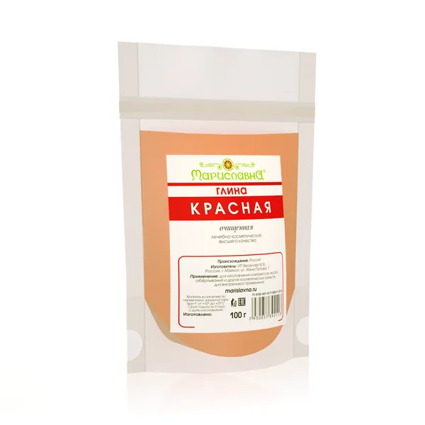 Глина красная