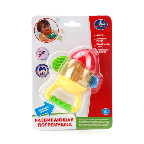 Погремушка-прорезыватель Рыбка