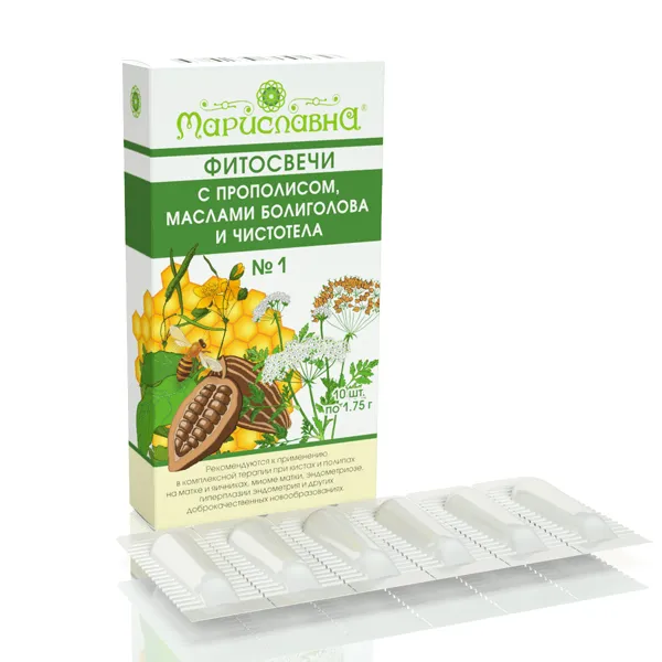 Фитосвечи №1 Гинекологические