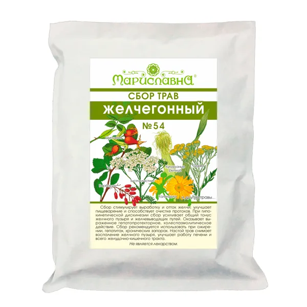 Желчегонный сбор трав №54