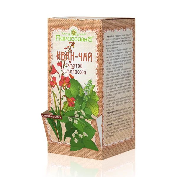 Иван-чай с мятой и мелиссой