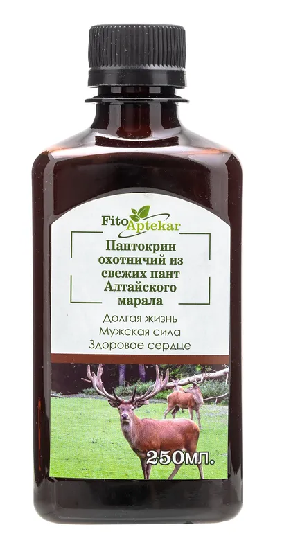 Пантокрин охотничий из Алтайского марала (настойка)