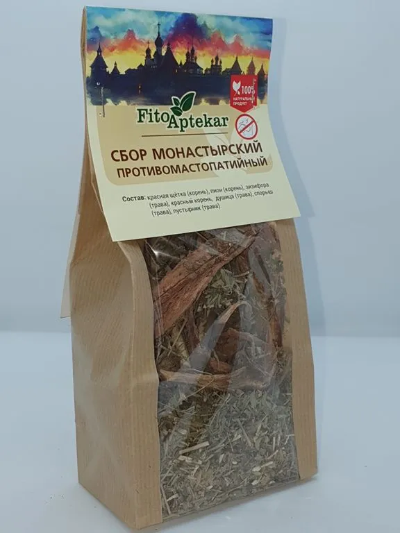 При мастопатии монастырский сбор трав