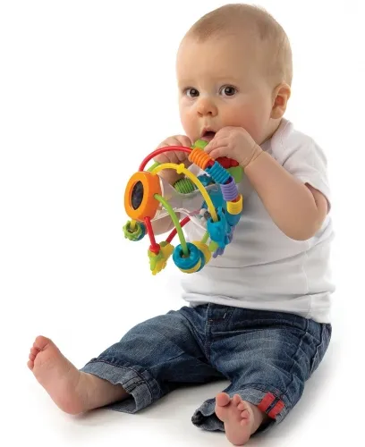 Мячик развивающий с зеркалом