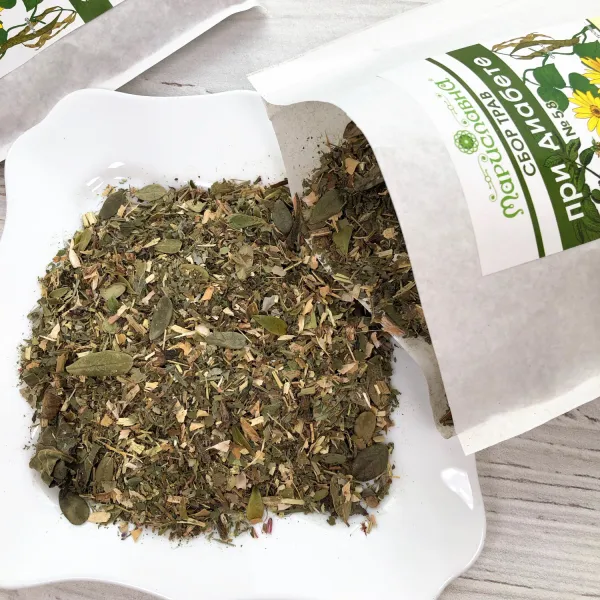 При диабете сбор трав №58