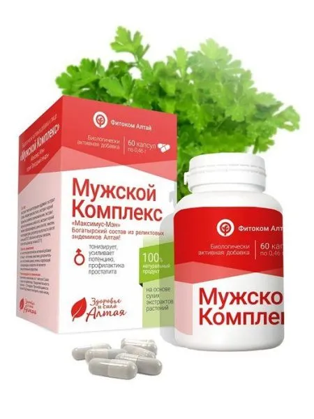 Мужской комплекс Максимус-мэн (капсулы) Мужской комплекс Максимус-мэн (капсулы)